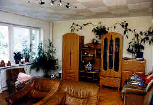 Wohnzimmer obere Wohnung